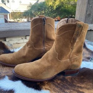 Tecova’s The Roy Honey Suede. Size 12.5